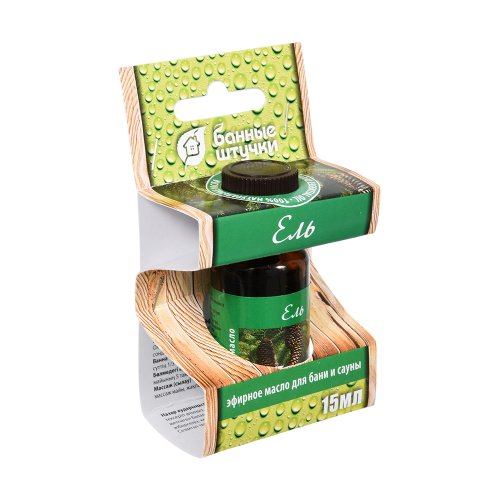 детальное фото масло ель 15 мл, банные штучки в интернет-магазине Дачный Эксперт
